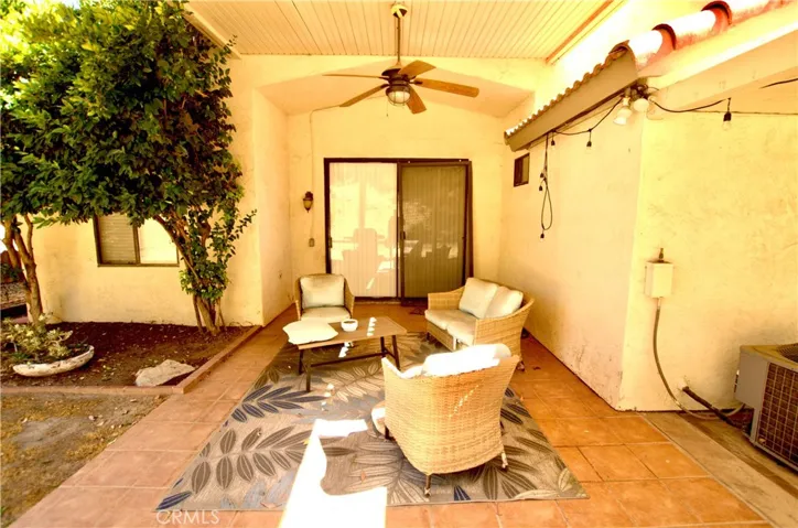 Backyard Entertaining Area