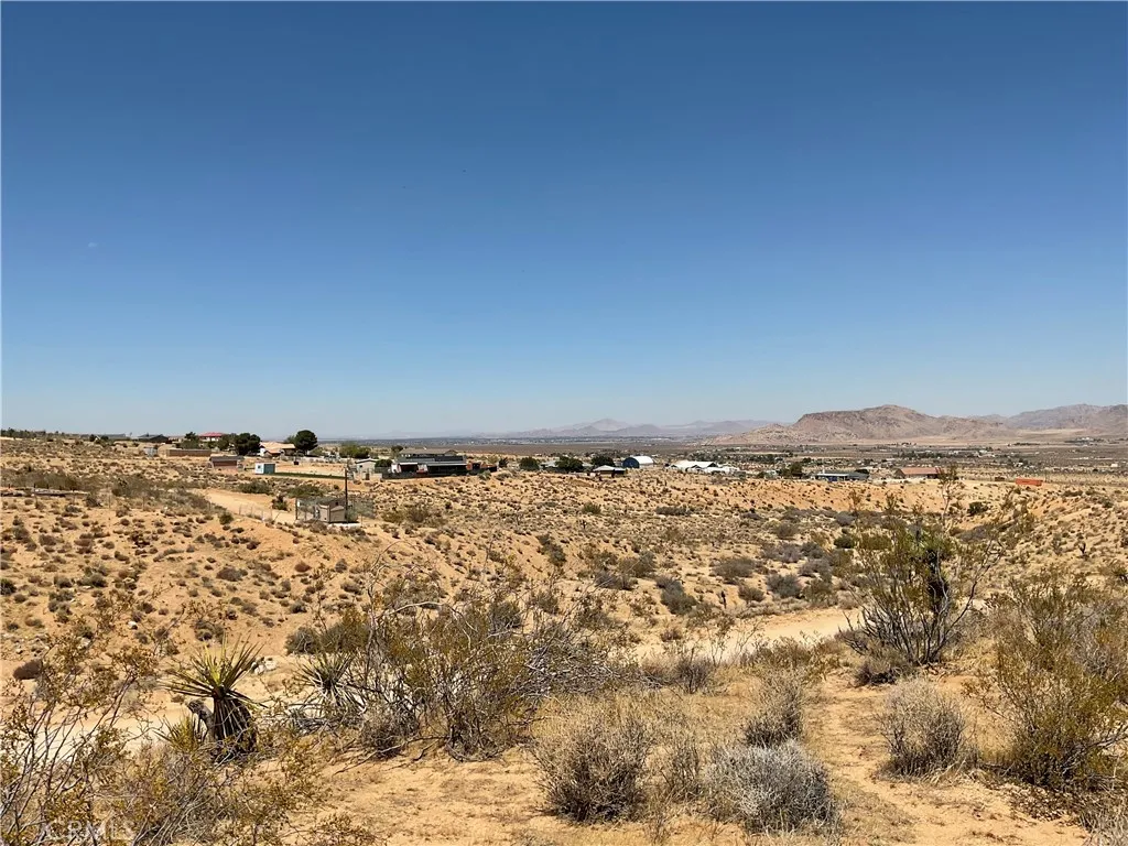 View from hill top