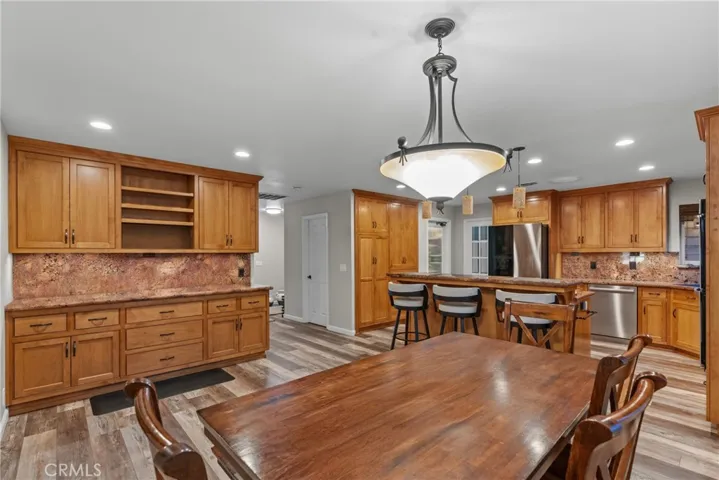Kitchen + Dining Area