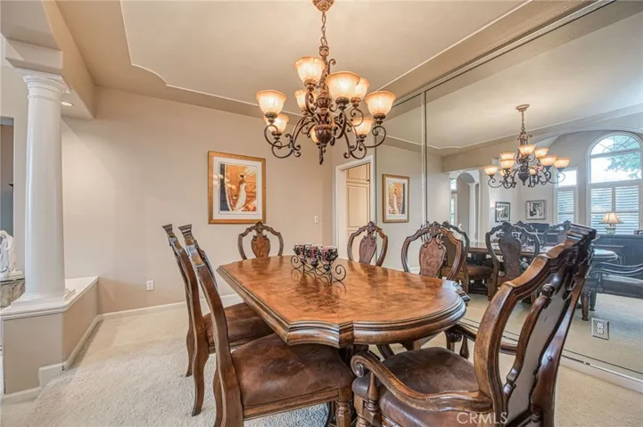 Formal dining room