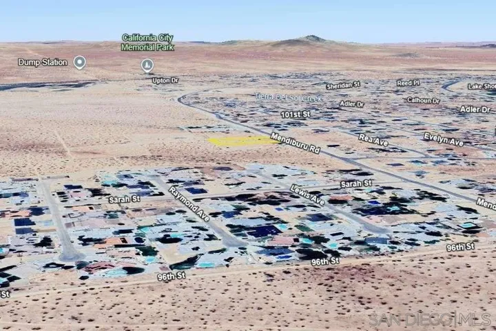 0 Mendiburu Rd, California City, California 93505