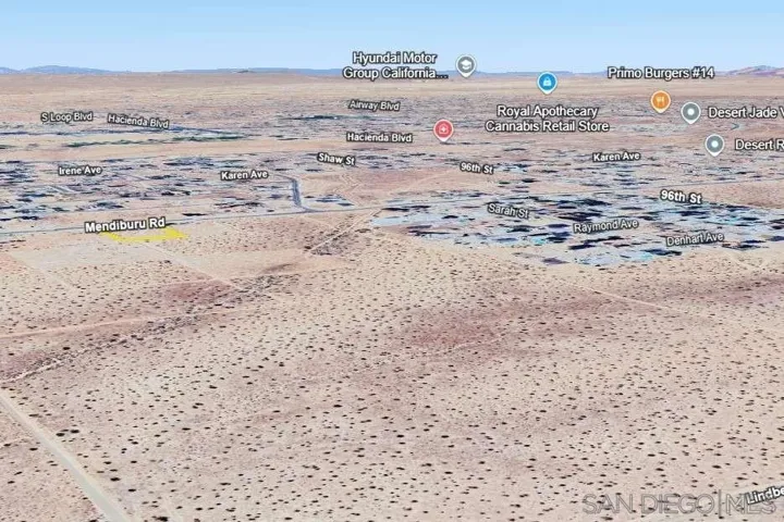 0 Mendiburu Rd, California City, California 93505