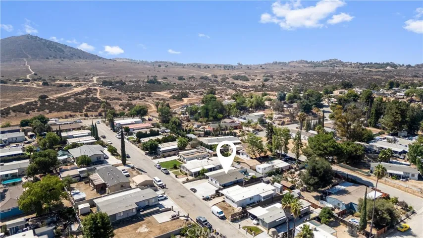 Bordering Lake Matthews area