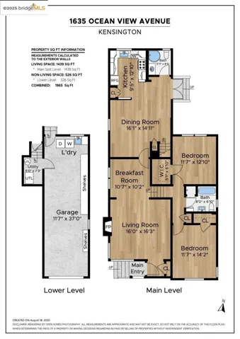 View of room layout