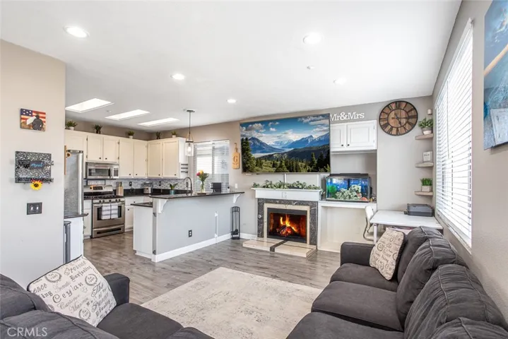 Family room with desirable open concept floor plan!