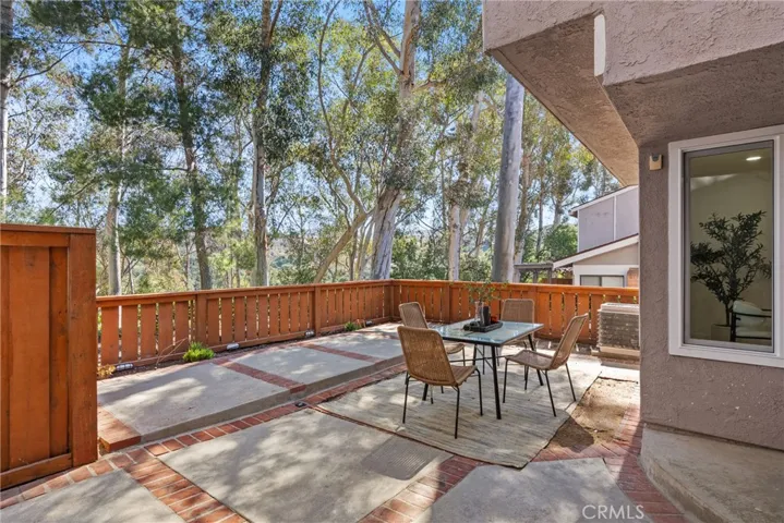 Private Back Patio 3