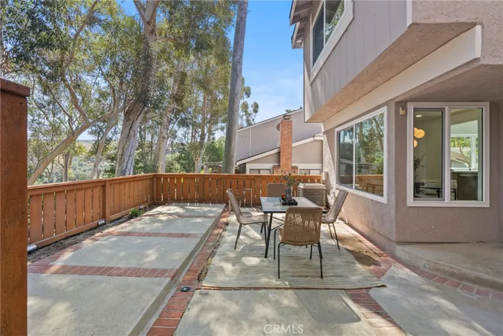 Private Back Patio 4