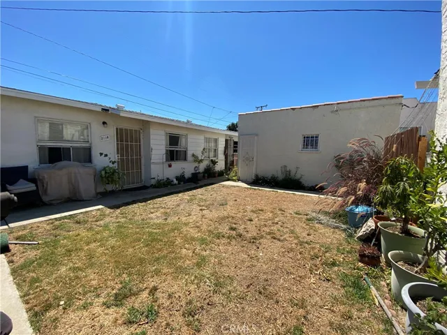 Duplex Yard & Detached Garage