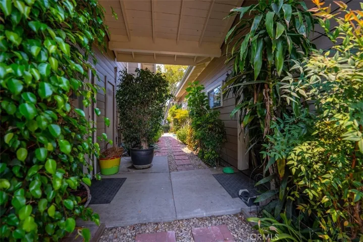 Breezeway from Backyard