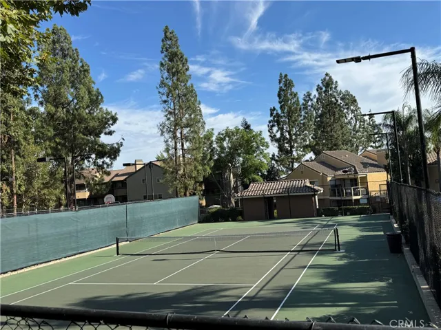 Community tennis court