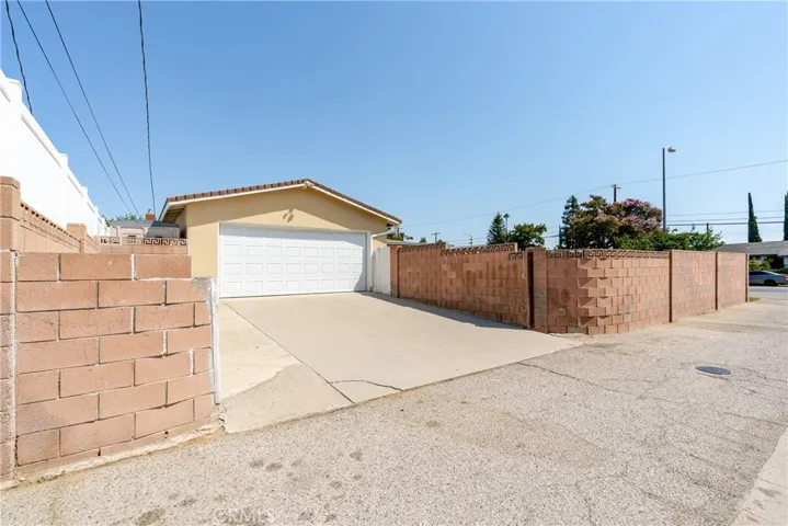 Garage entry