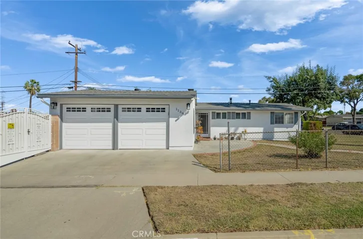 Front yard of the home