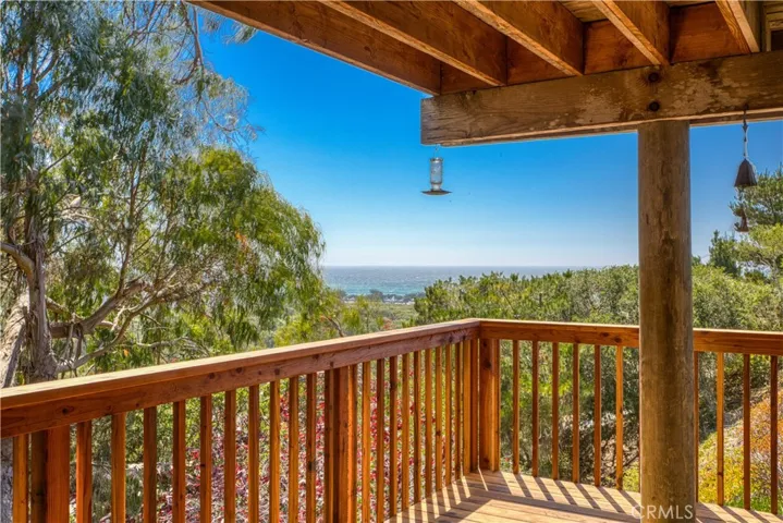 Great views from the studio deck