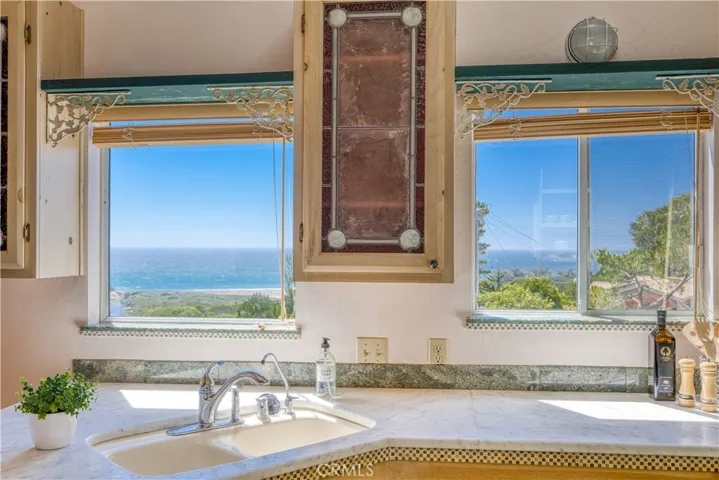 Beautiful views from the kitchen