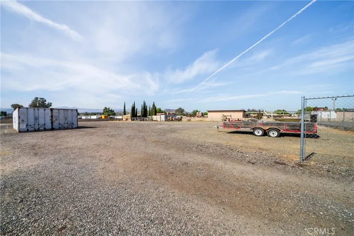 end of driveway entering property flat and usable!