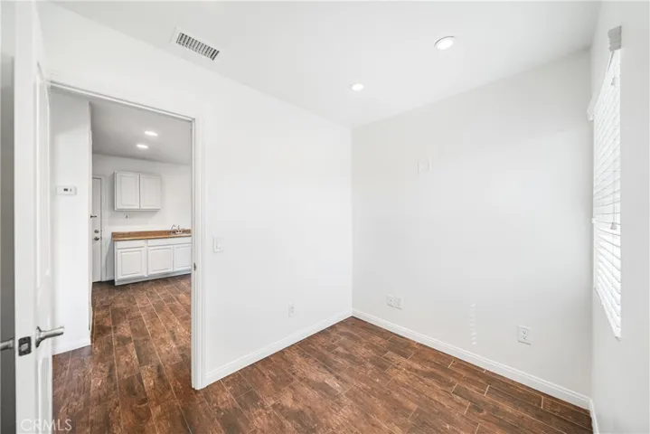from office space showing opening to kitchenet