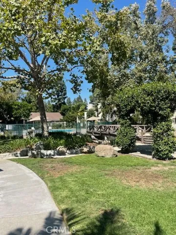 Community walking path