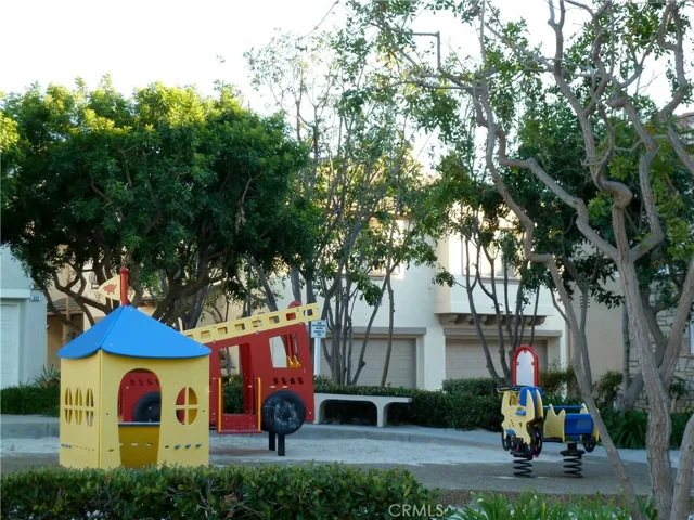 A tot lot in the midst of the community.