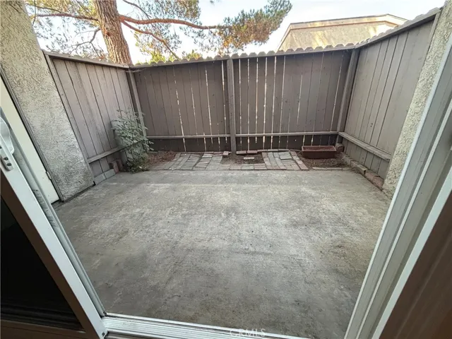 private patio