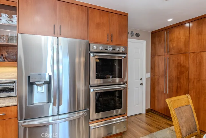 Built in Refrigerator and Double Oven