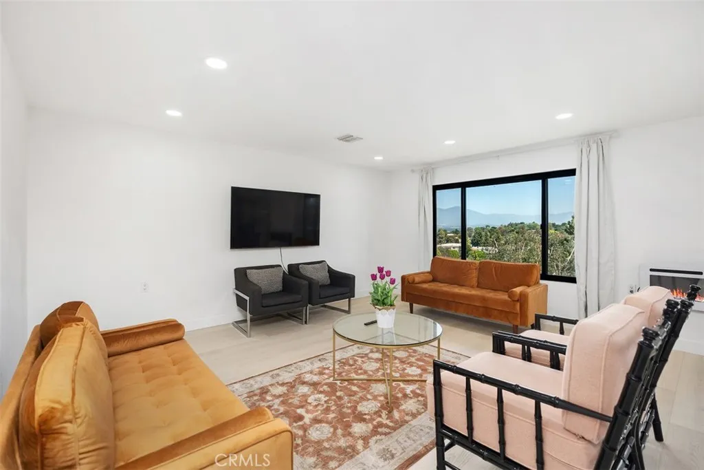 Living room window with view