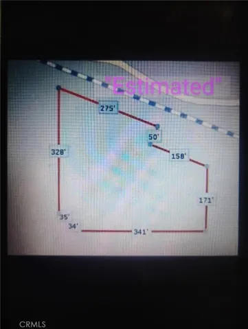 This is approximately the size of the property, for reference.