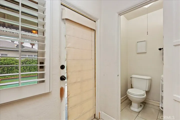 Half-Bath / Backyard Entry