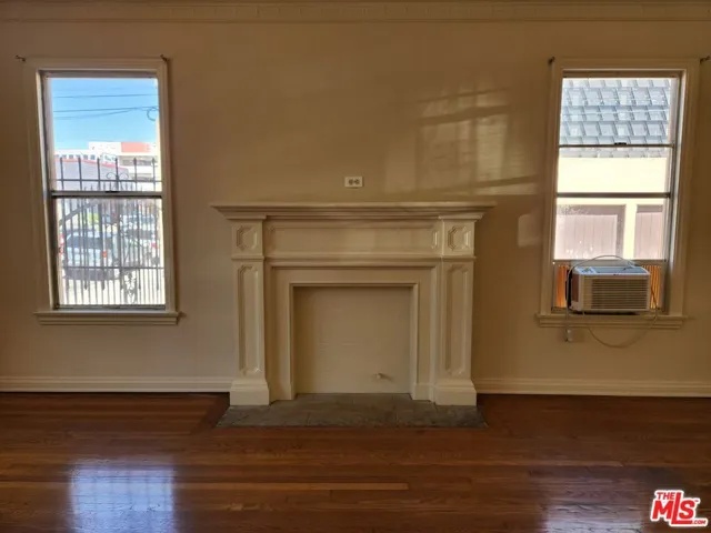 Faux Fireplace in Living Room