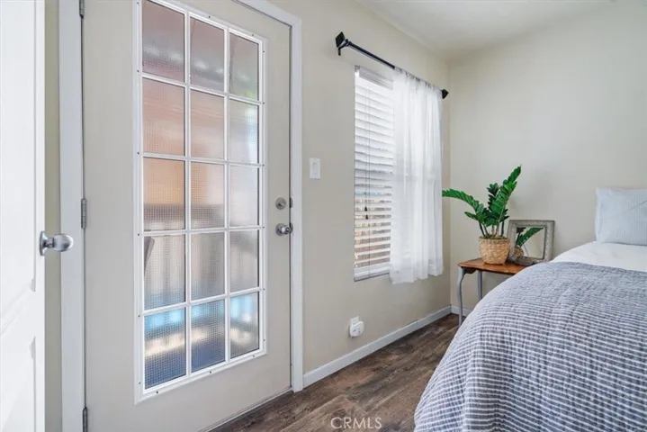 Bedroom with access to outside