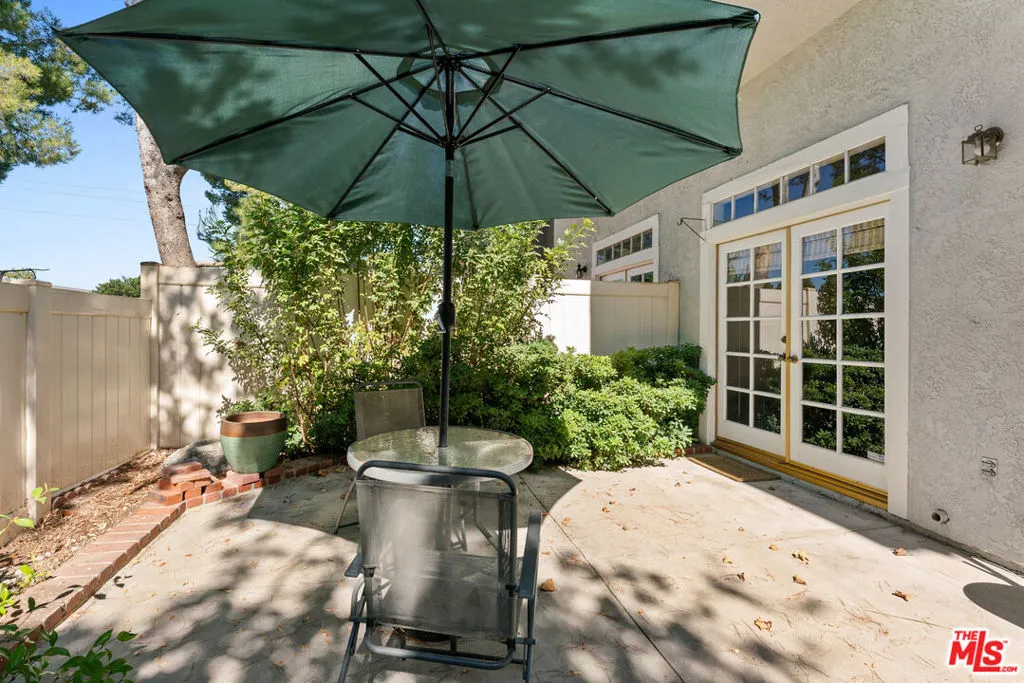 Back patio