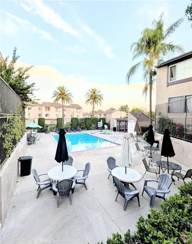 Community pool and spa area