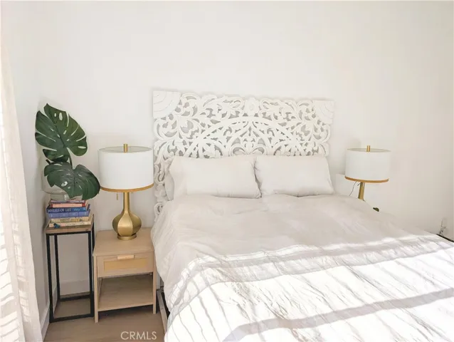 Larger Bedroom with walk in clos