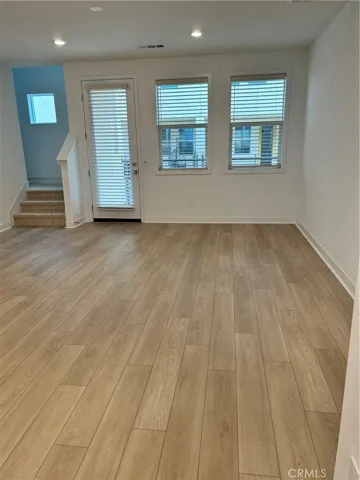 Family room view to deck