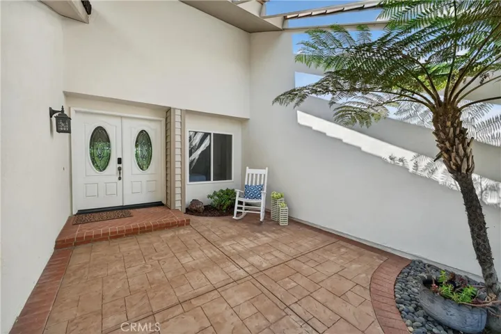 Patio area for relaxing