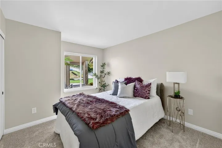 Spacious front facing bedroom