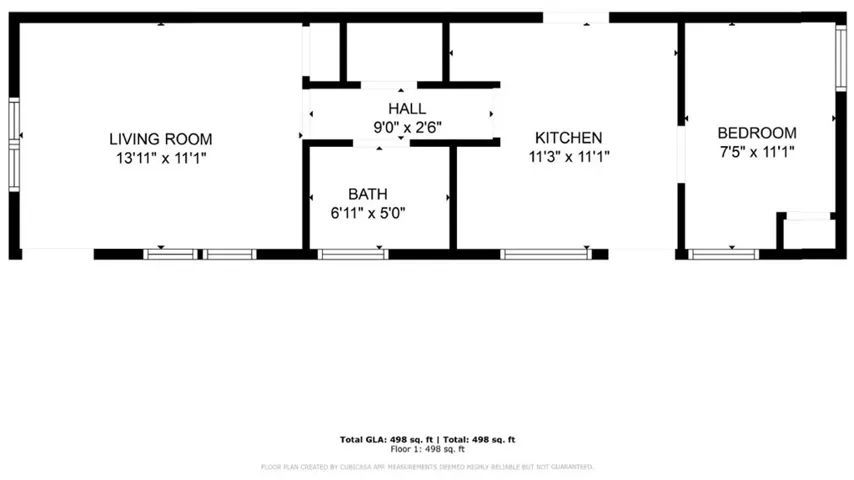 Floorplan for 938 Coronado