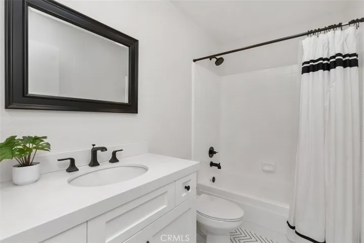 Remodeled secondary bathroom