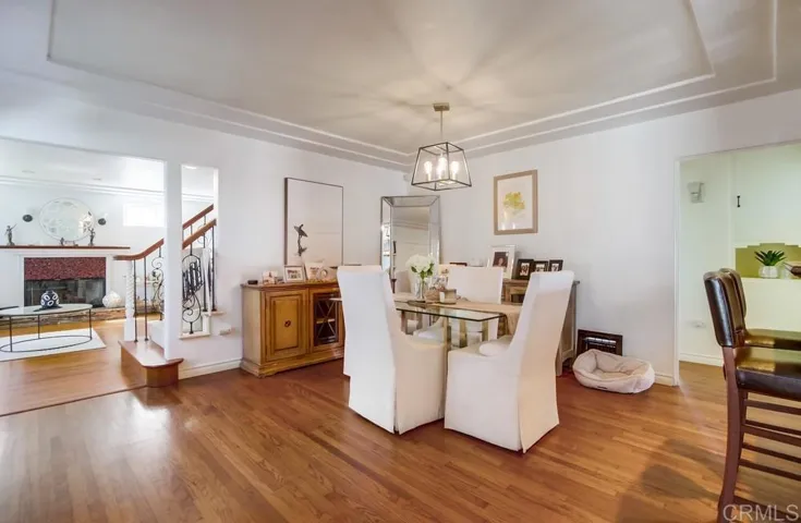 Near the Entry way with the Living Room to the left and the Kitchen and a smaller DR to the right
