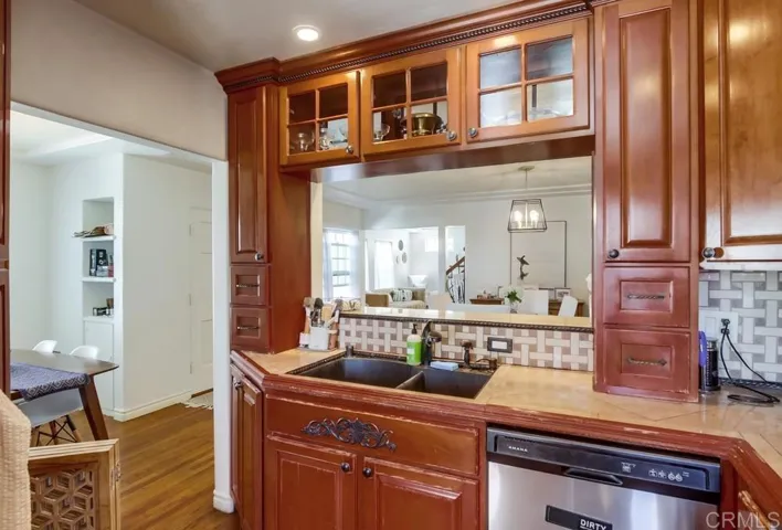 View going back to the Entry and both Dining Rooms as well as providing that open concept view