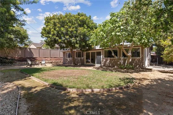 This backyard has it all....keep it as is or add a pool/jacuzzi down the line!