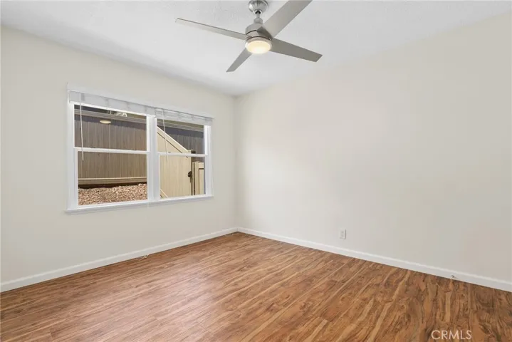 2nd bedroom has a double door closet and plenty of light.