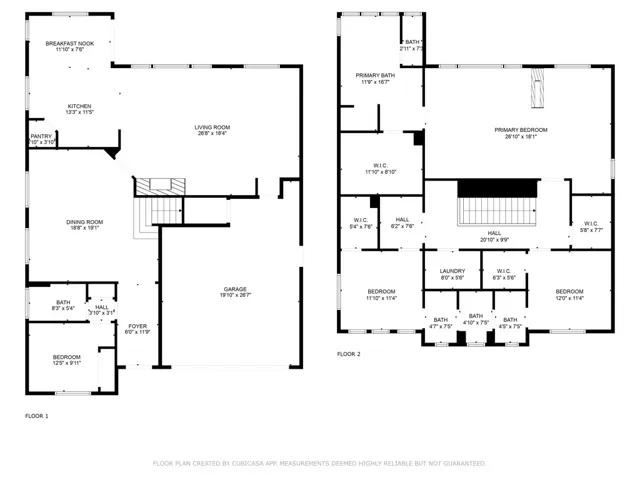 Floor Plan with Measurements