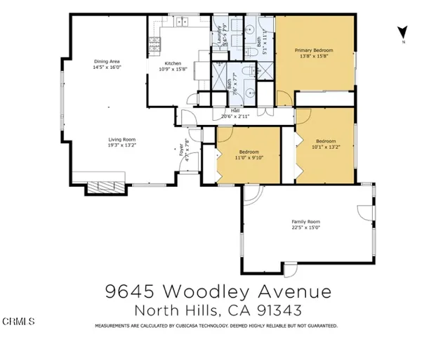 9645 Woodley Avenue, North Hills, California 91343