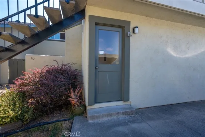 door to laundry room
