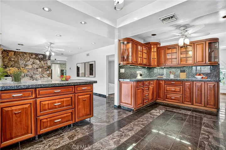 kitchen  - virtually staged