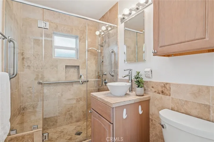 Enjoy updated bathrooms that blend style with functionality
