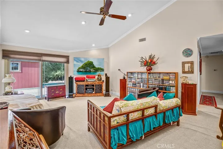 Family Room with Fire Place View