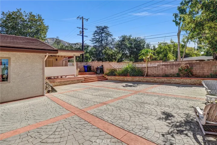 Backyard from Main House View