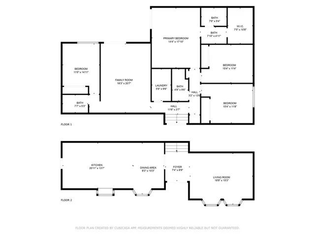 Floor Plan with Dimensions
