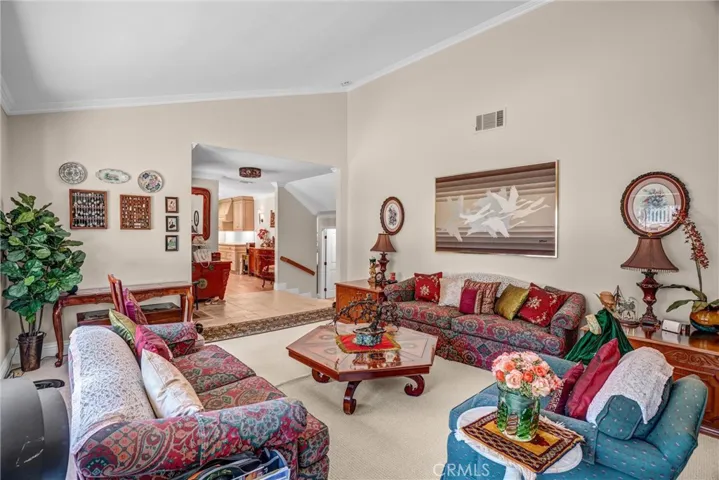 Formal Living Room and Entrance View